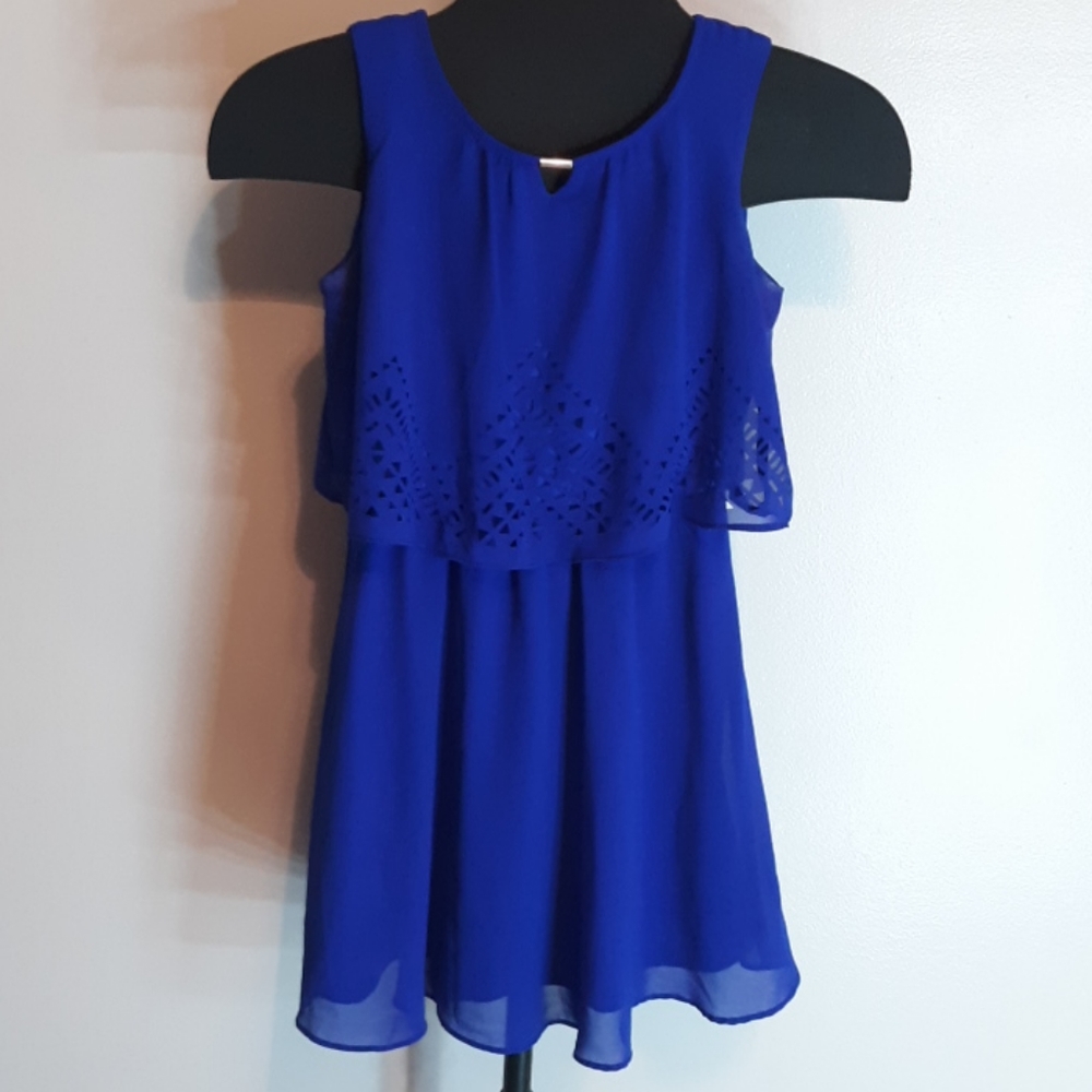 Navy Short Dress